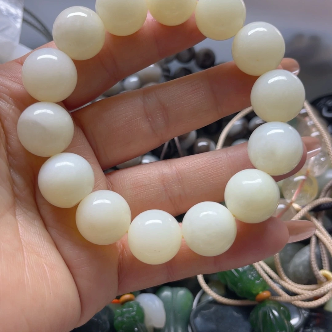 和田玉手链未镶嵌