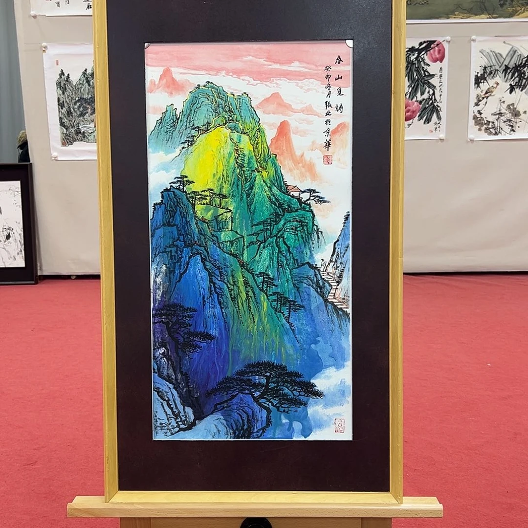 国画张北老师艺术精品