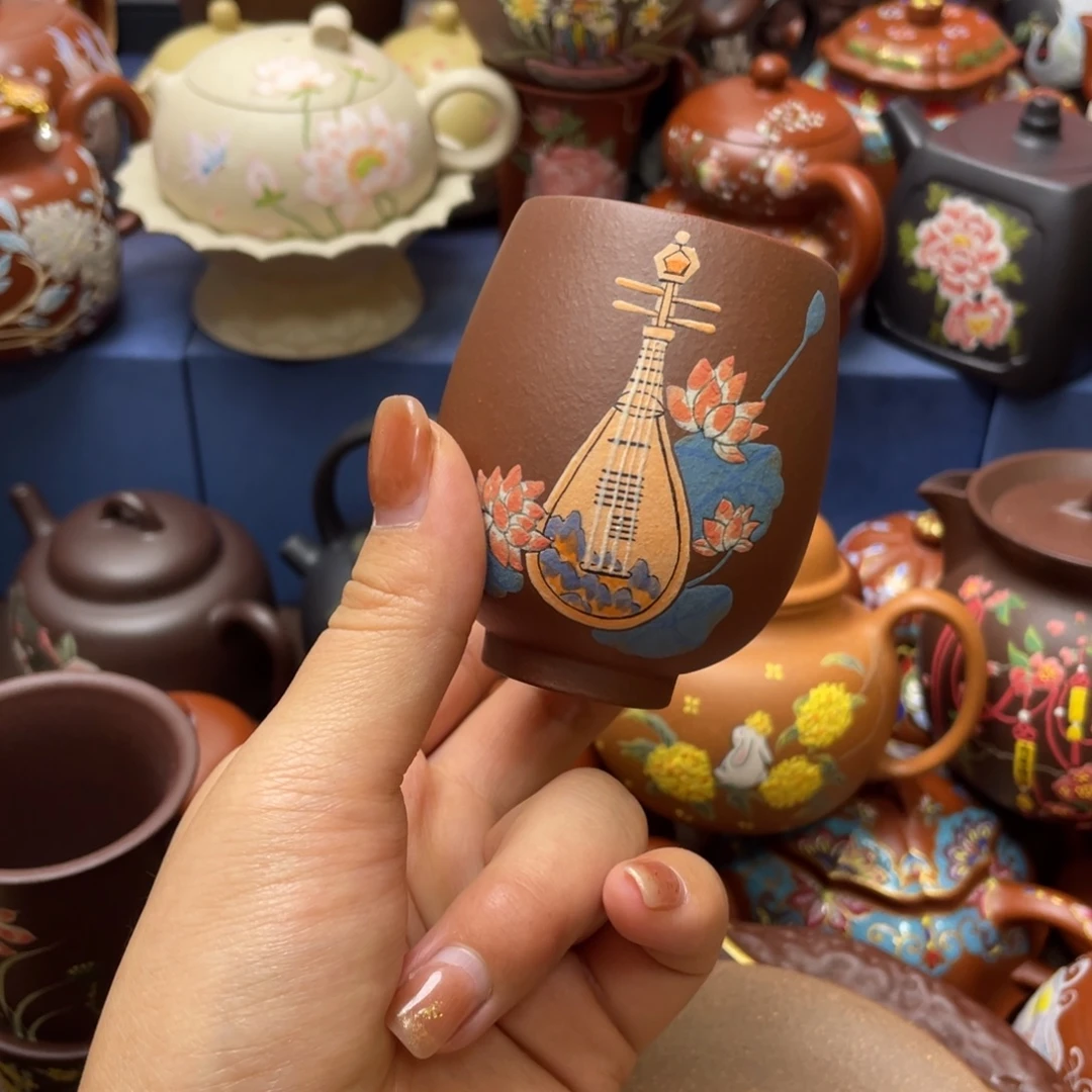 茶杯紫砂紫砂主人杯100cc