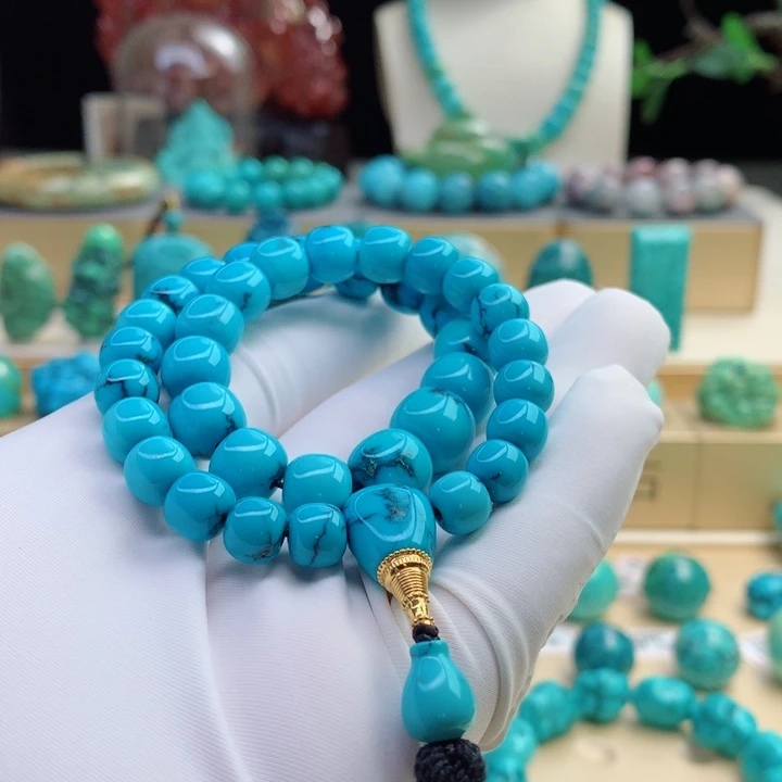 未镶嵌绿松石珠宝奇石