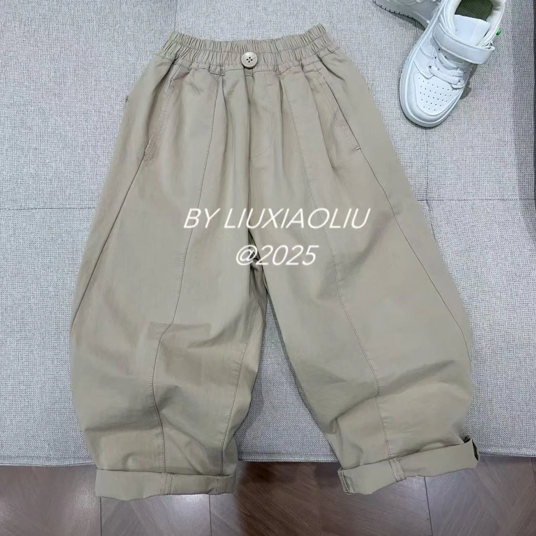 杭州六小六正版 BY LIUXIAOLIU春款儿童休闲裤15526