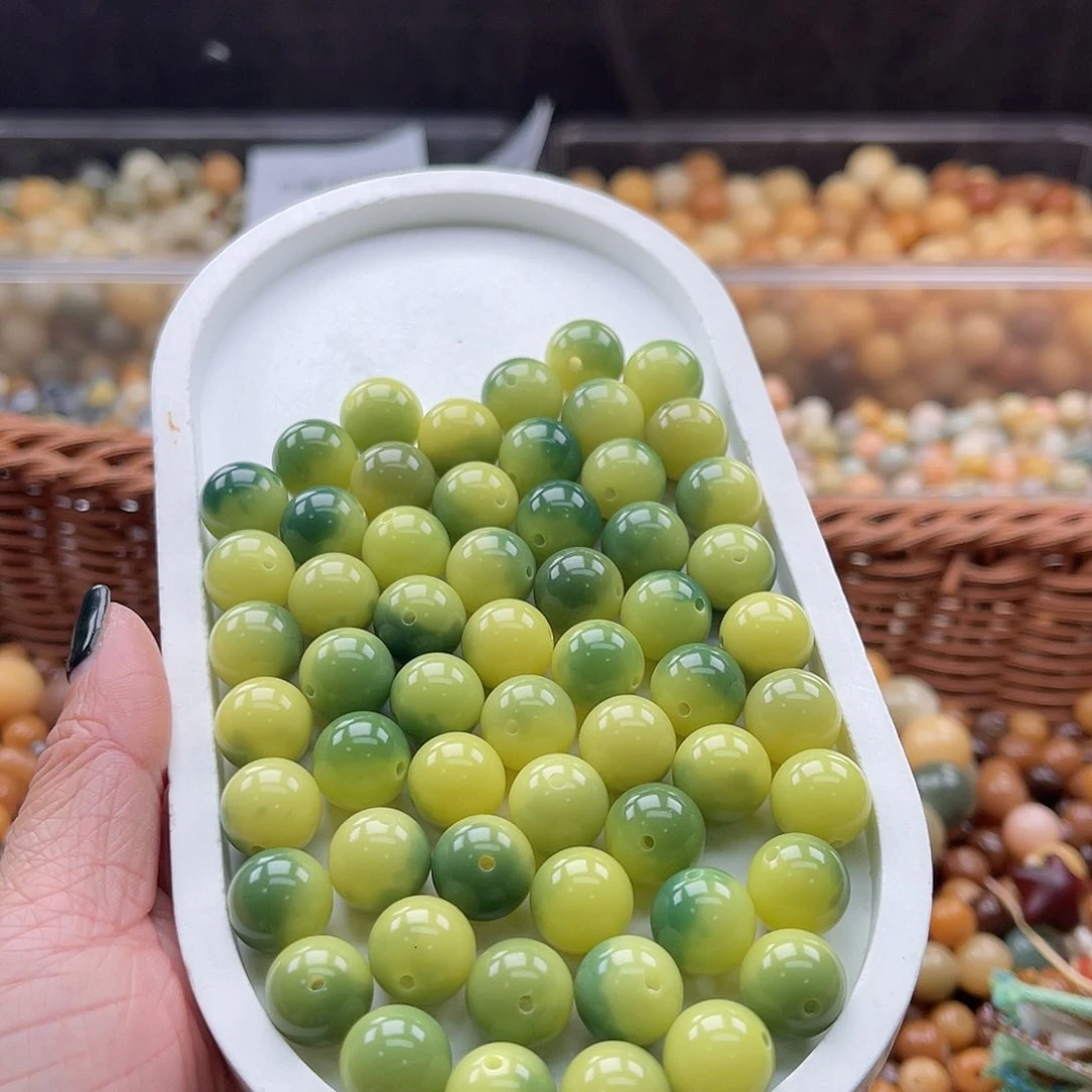 白玉菩提吊坠A/12mm/60+20颗