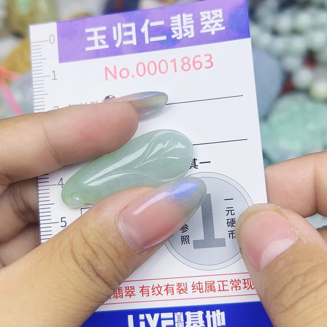 翡翠未镶嵌颈饰112