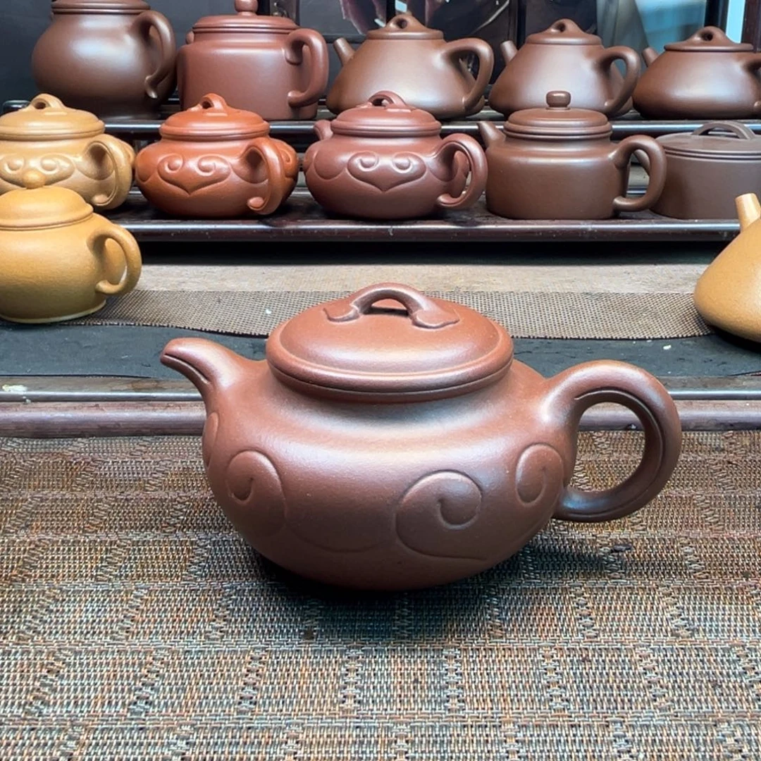 迦***萝茶壶紫砂原矿紫砂