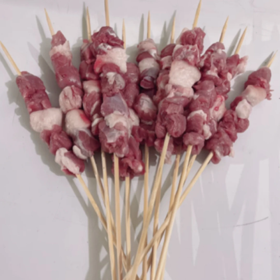 【吉庆】羊肉串纯干羊腿后腿肉顺丰冷链烧烤食材