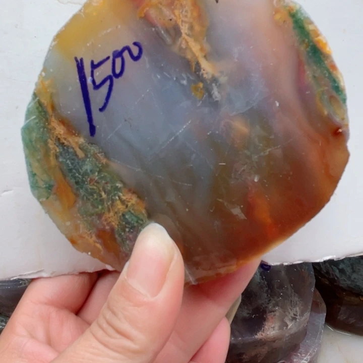 定制玛瑙G****u定制水草玛瑙手镯