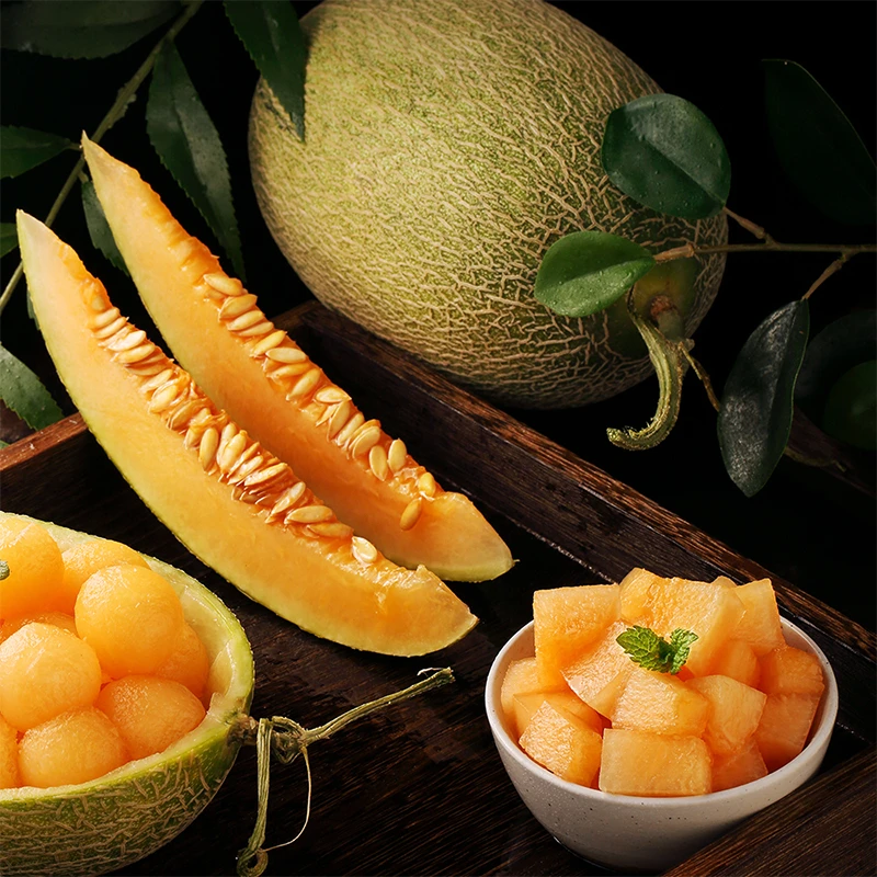 新疆吐鲁番哈密瓜西州蜜25号6/7斤彩箱/顺丰特快q