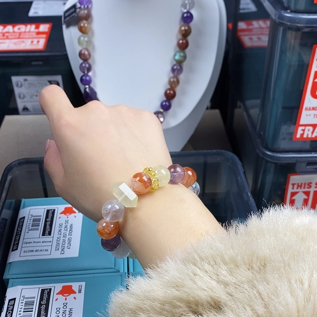 银S925镶嵌手链水晶