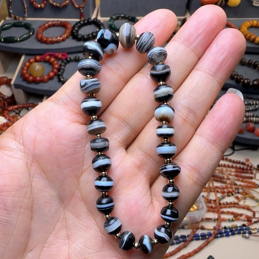 玛瑙/玉髓颈饰未镶嵌f h k f g b n k