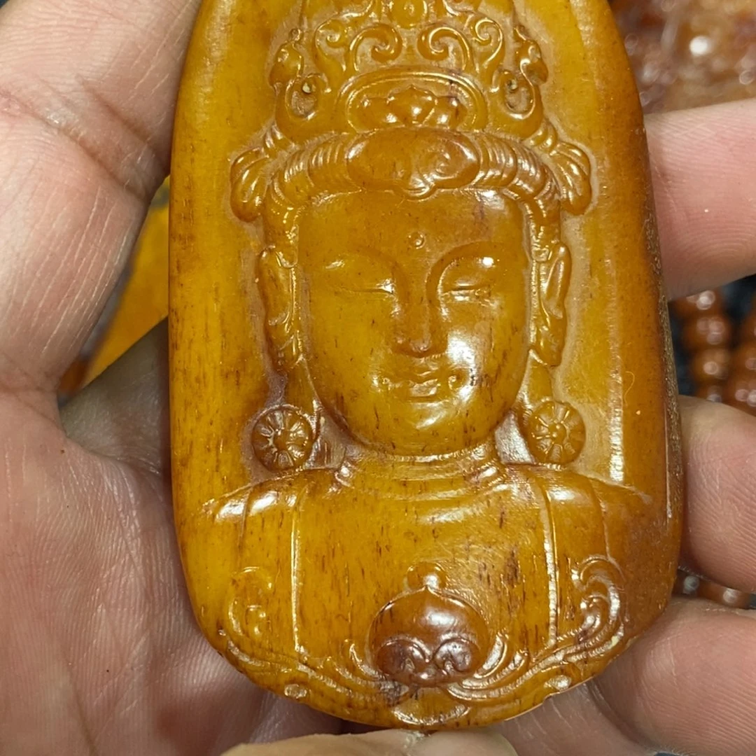 滴血莲花菩提吊坠