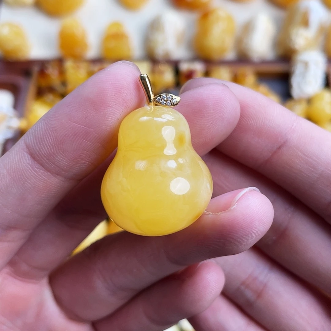 琥珀未镶嵌珠宝奇石