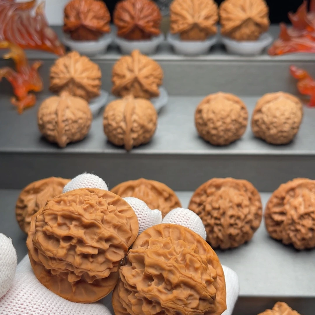 把件文玩核桃42野龙鳞