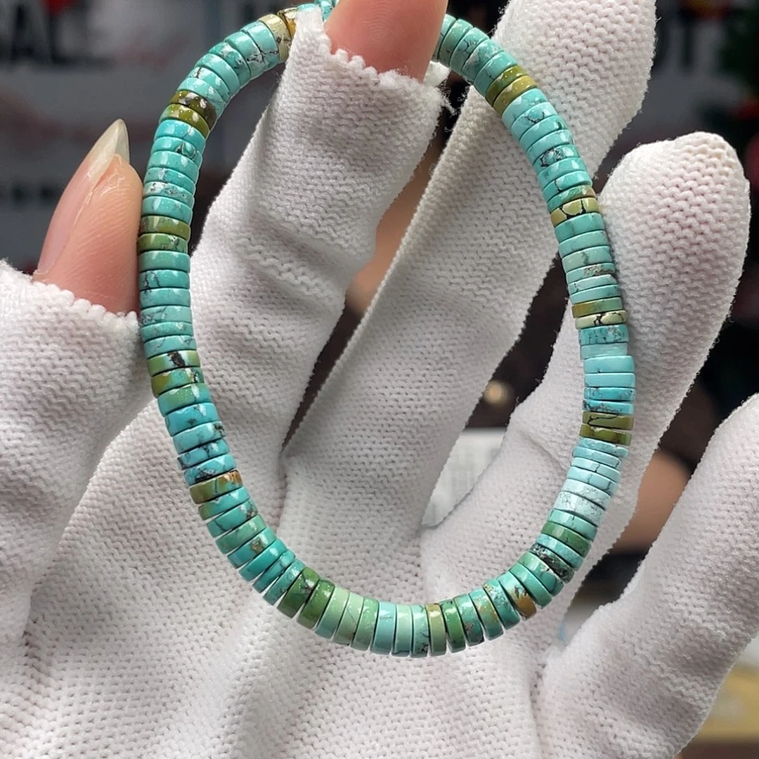 绿松石未镶嵌挂件