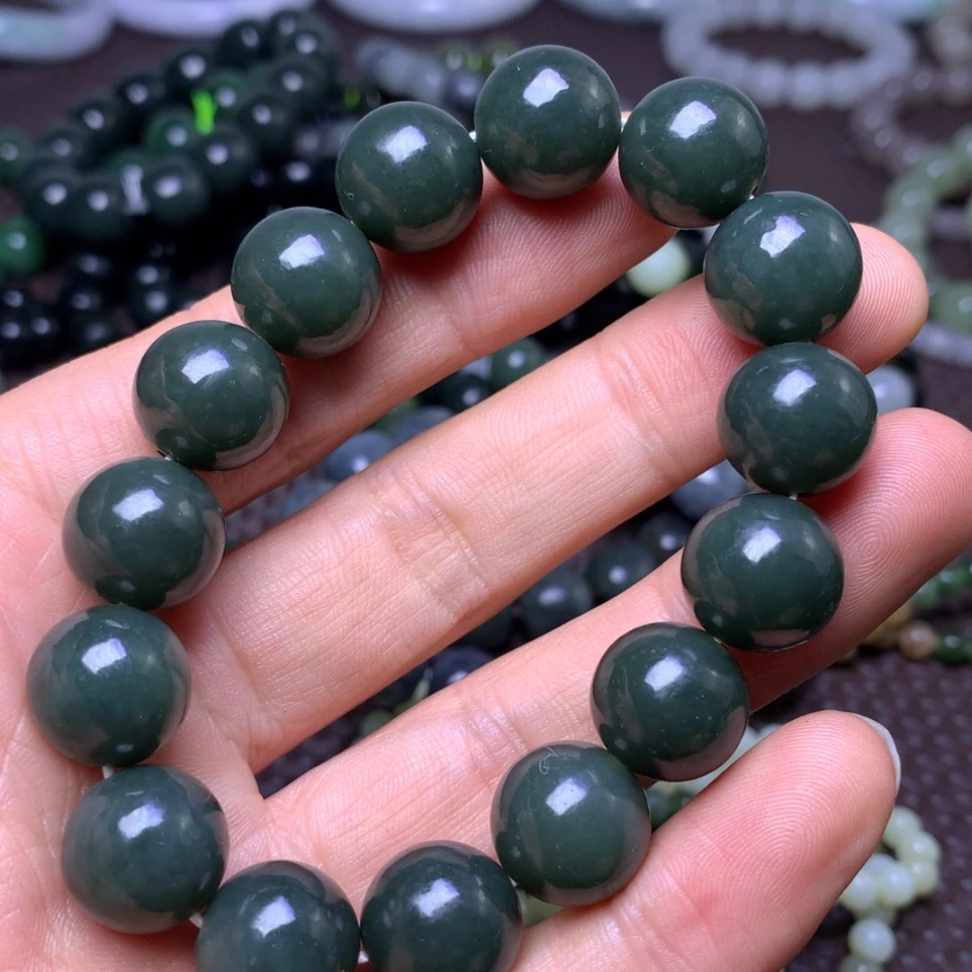 未镶嵌手串和田玉14