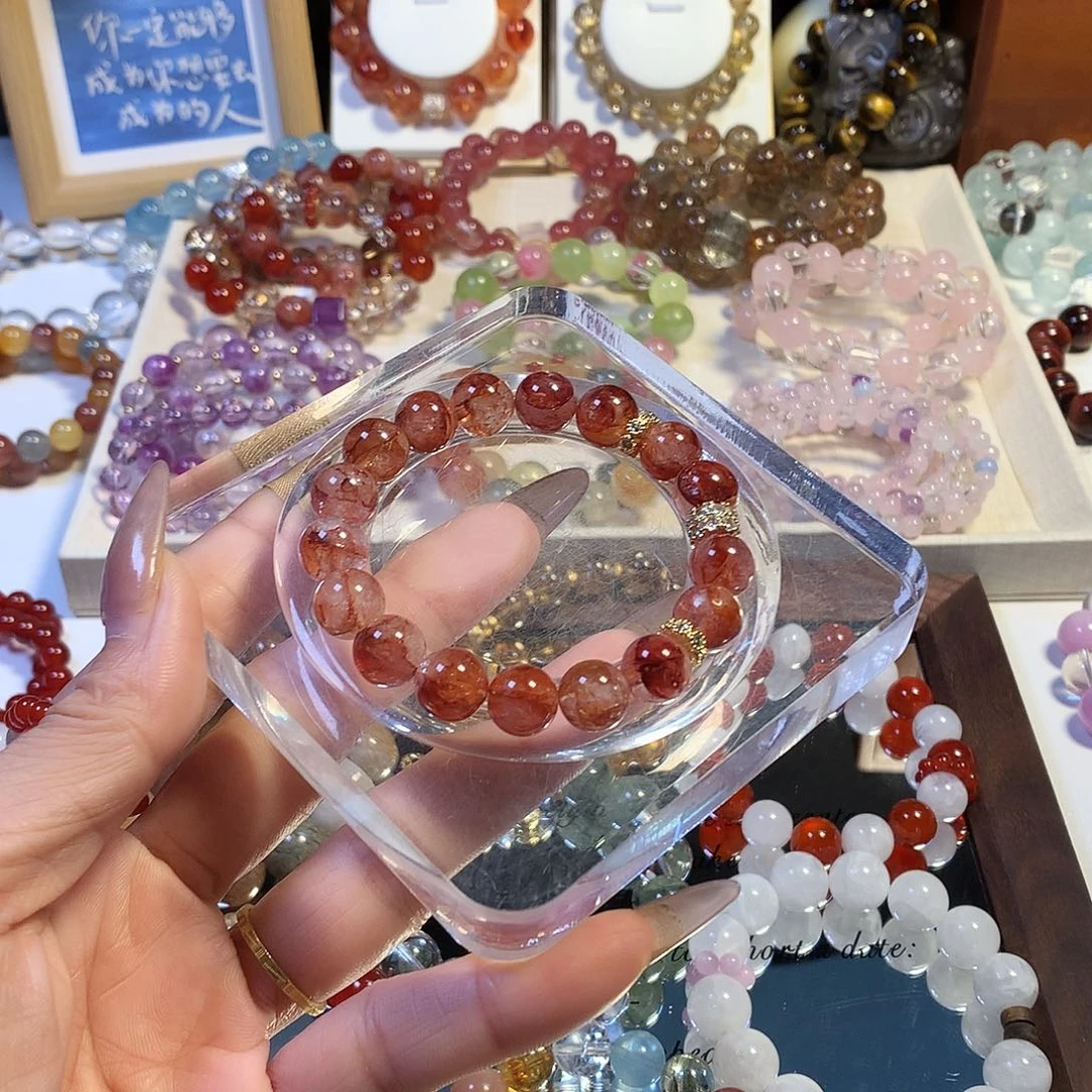锆石纯铜红胶花设计款