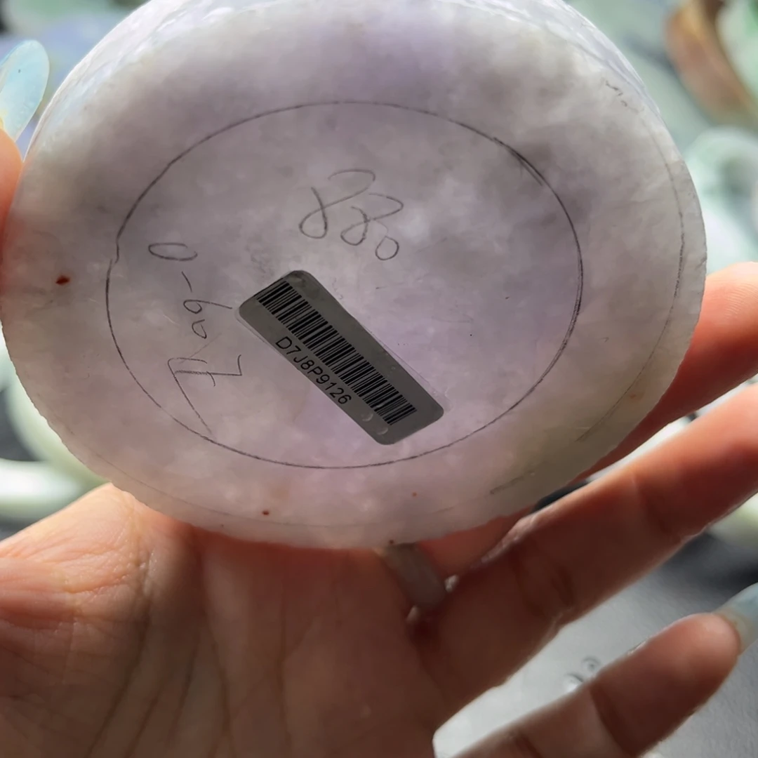 定制翡翠未镶嵌蓝底额居世界