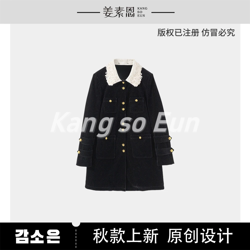 【小呆鸟专享】【织梦之境】羽绒外套时尚加厚中长款风衣GY55072780