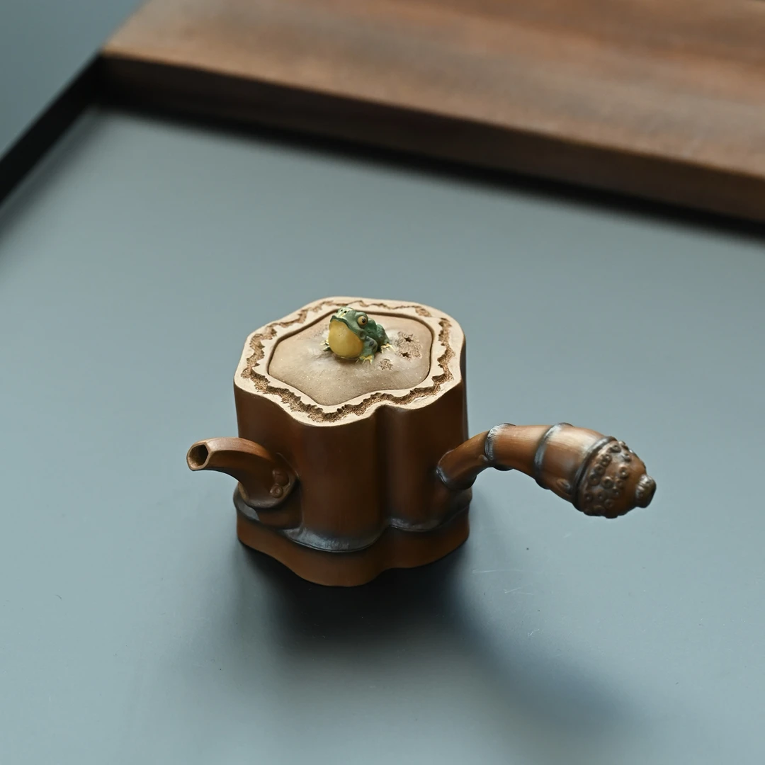 田园蛙趣·全手工  容量210cc/原矿段泥