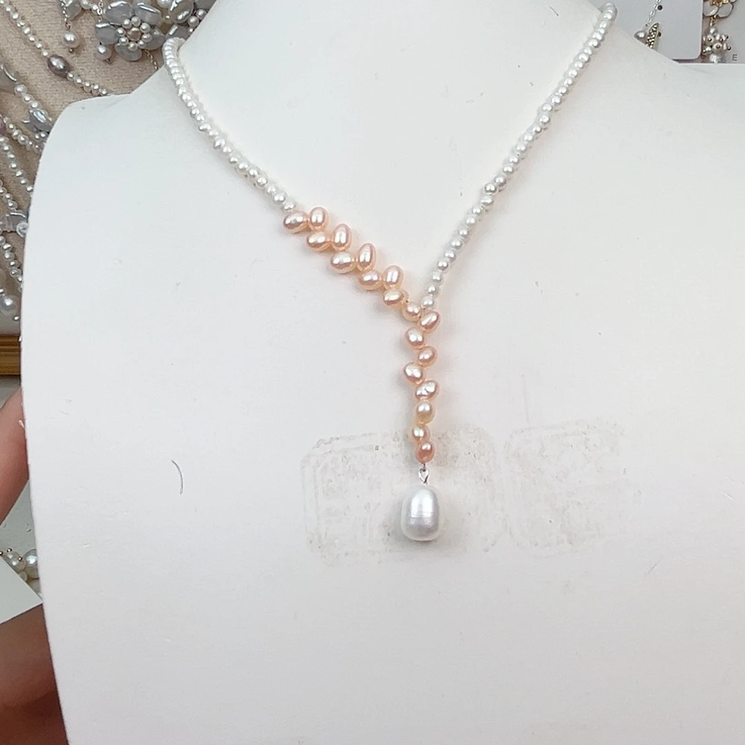 颈饰未镶嵌淡水珍珠