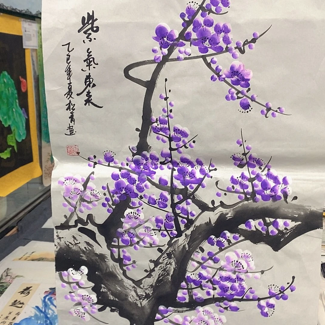 国画国画手绘作品