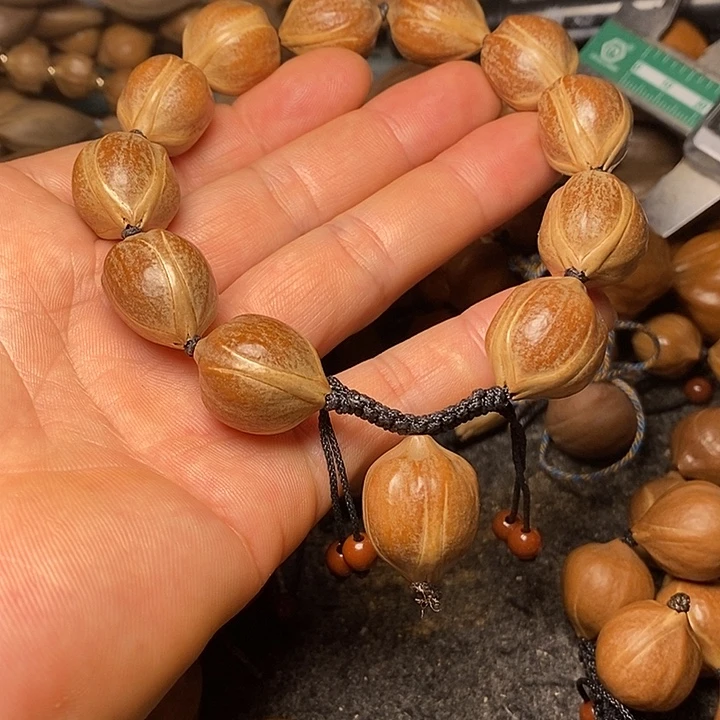 吊坠橄榄核1.7四花7号连接