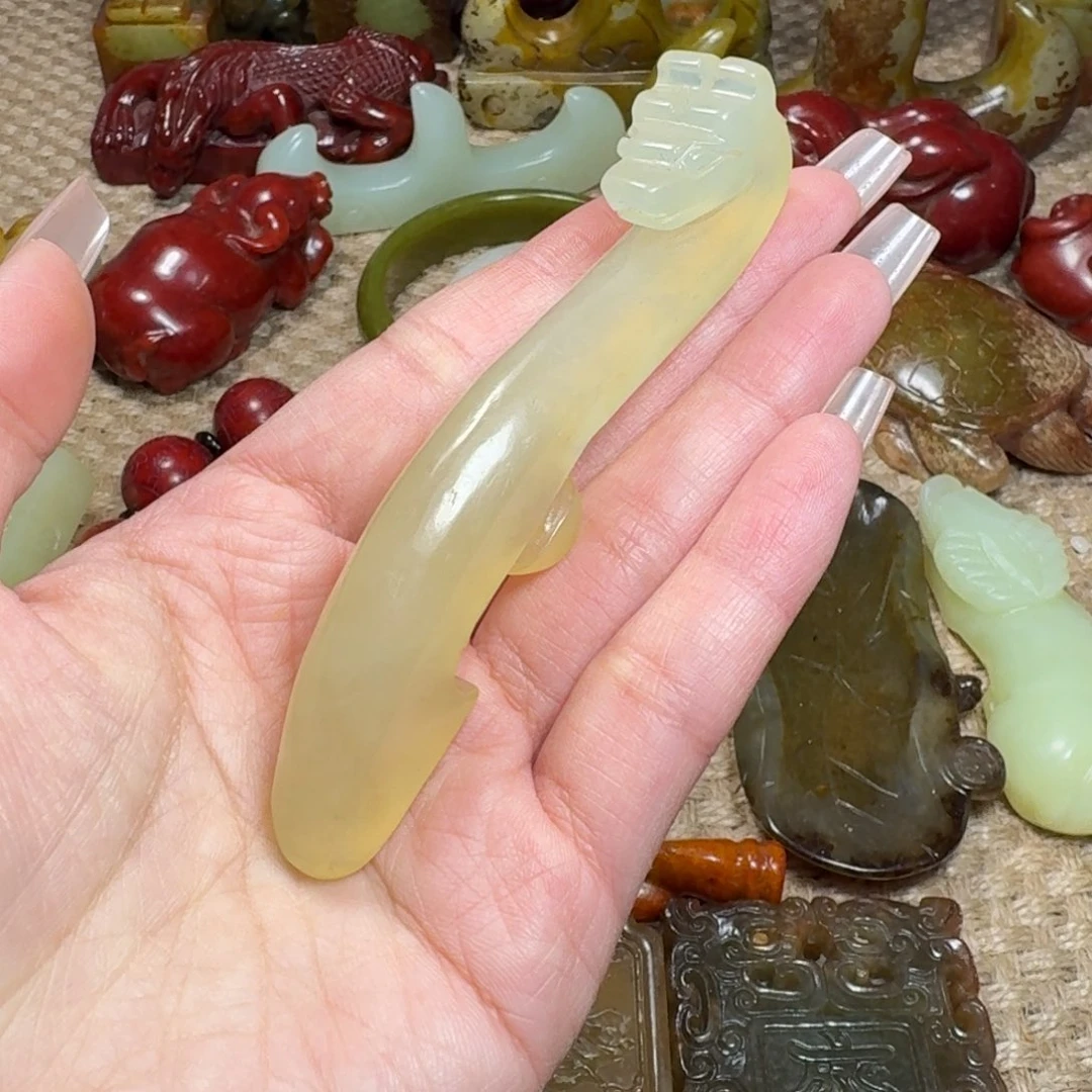 白玉菩提吊坠挂件