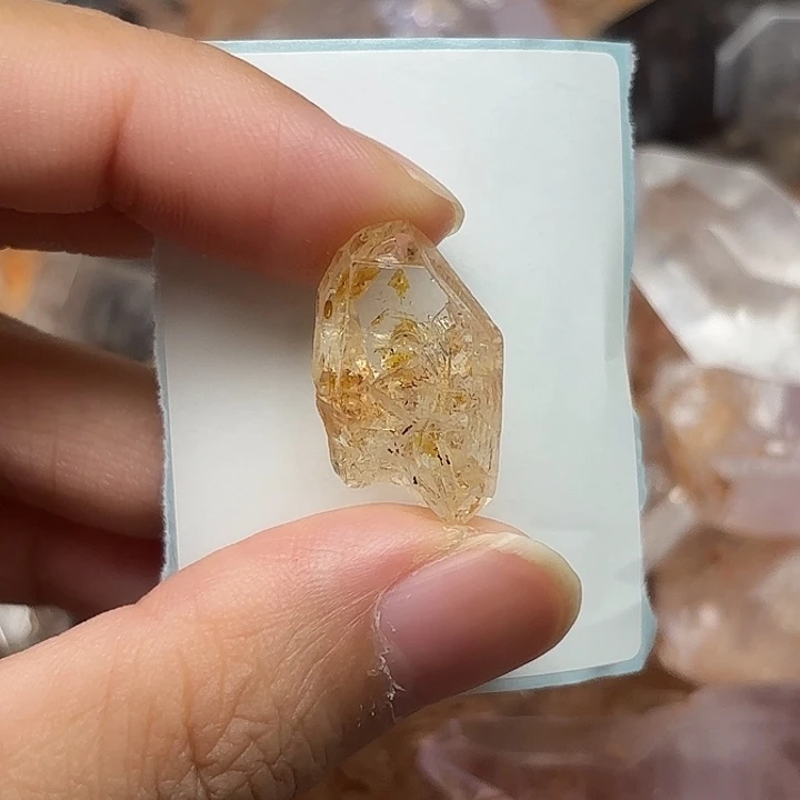 未镶嵌水晶颈饰巴基斯坦油胆闪灵钻22mm+