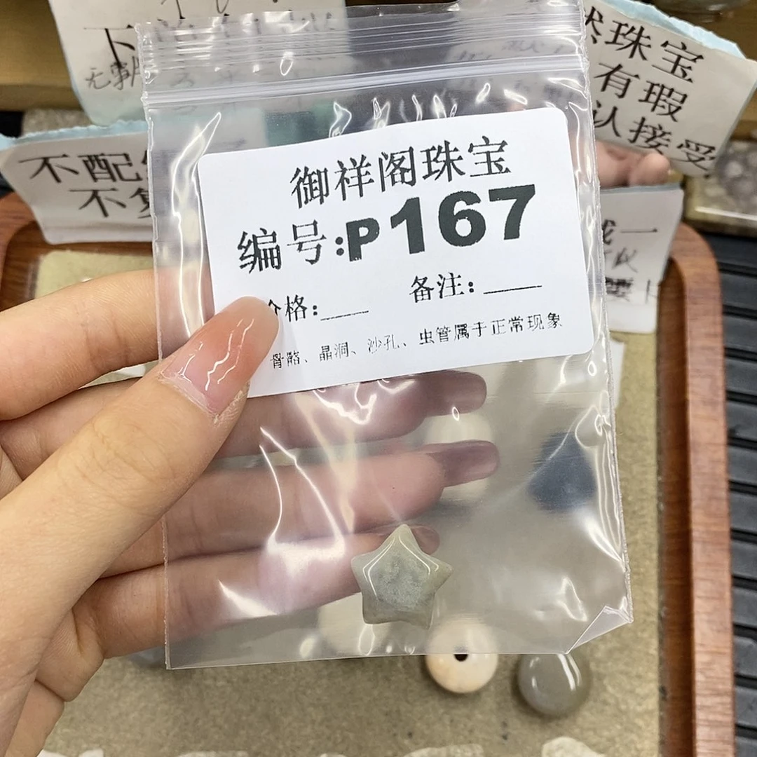硅化珊瑚（珊瑚玉）未镶嵌颈饰1***E