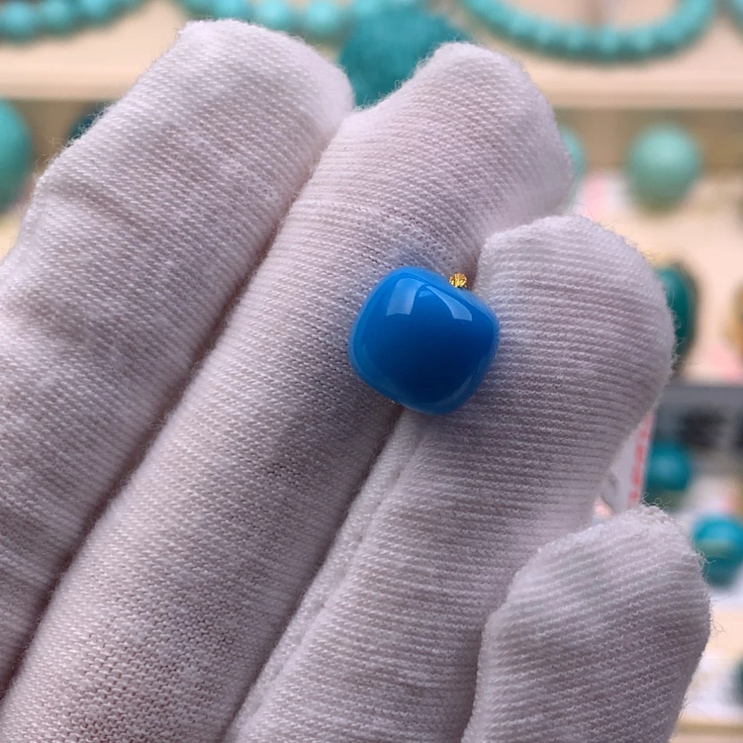 绿松石未镶嵌珠宝奇石9.7