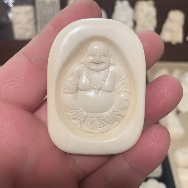 脏***其他猛犸象牙天然猛犸牙雕刻品