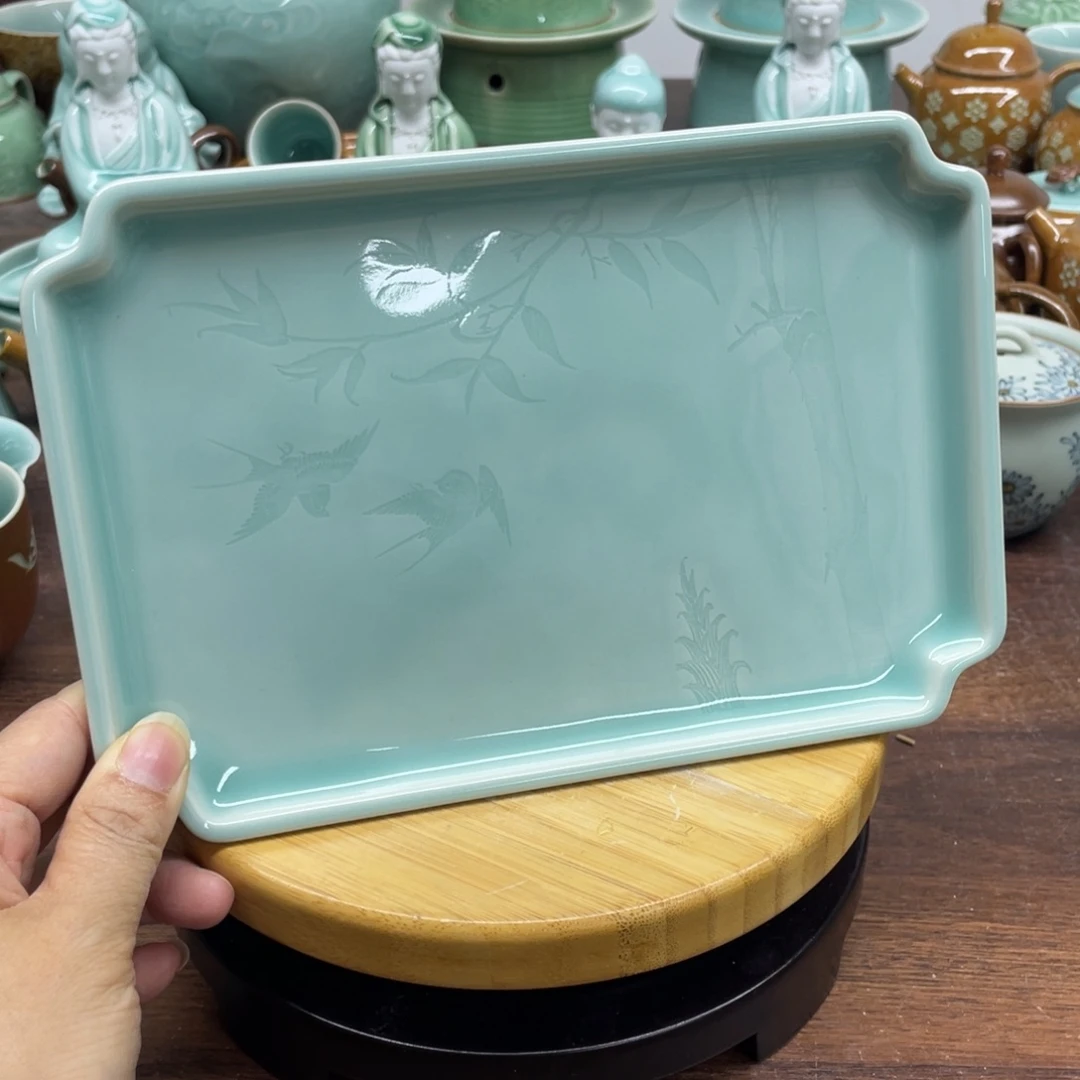 微瑕特价20.8*14茶盘