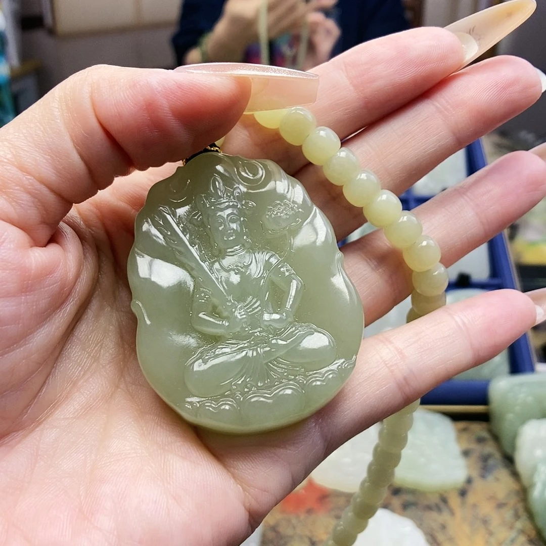 和田玉颈饰未镶嵌*‍****