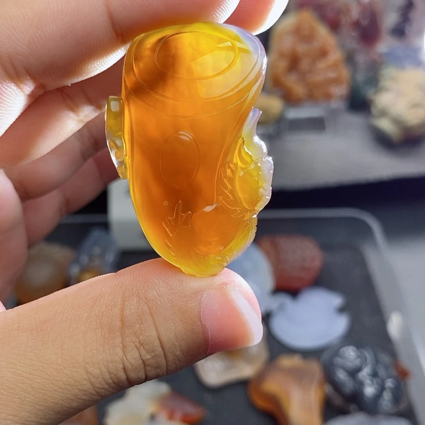 【闪购商品】未镶嵌吊坠定制玛瑙