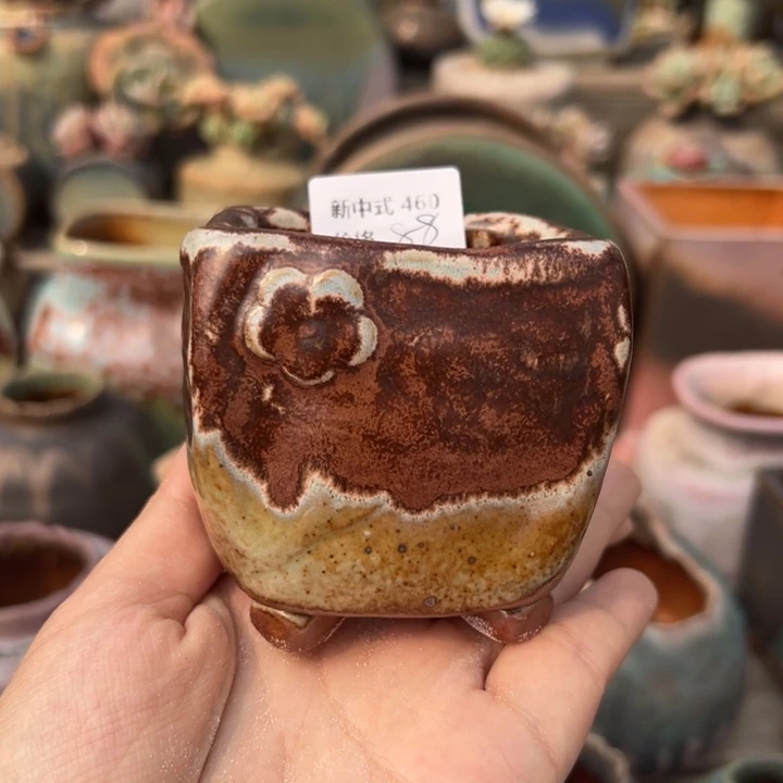 粗砂花盆1987盆新中式460