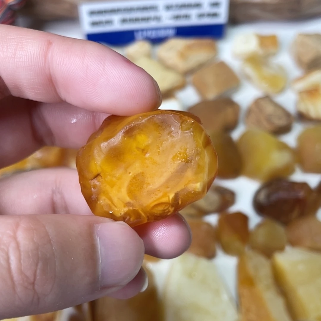 定制琥珀未镶嵌原矿琥珀