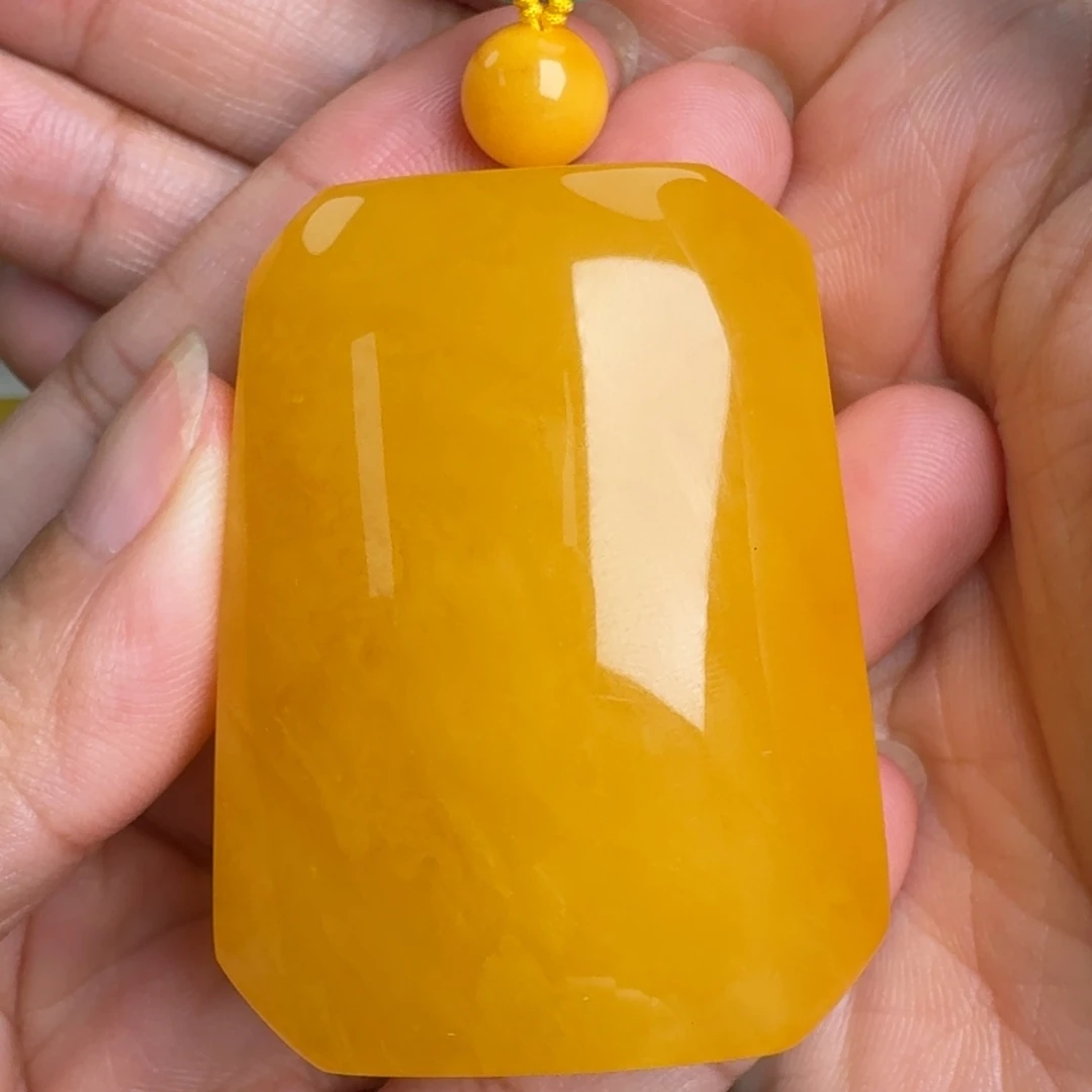 蜜蜡未镶嵌毛衣链无优化无烤色无补胶无覆膜无辐照无煮蜜