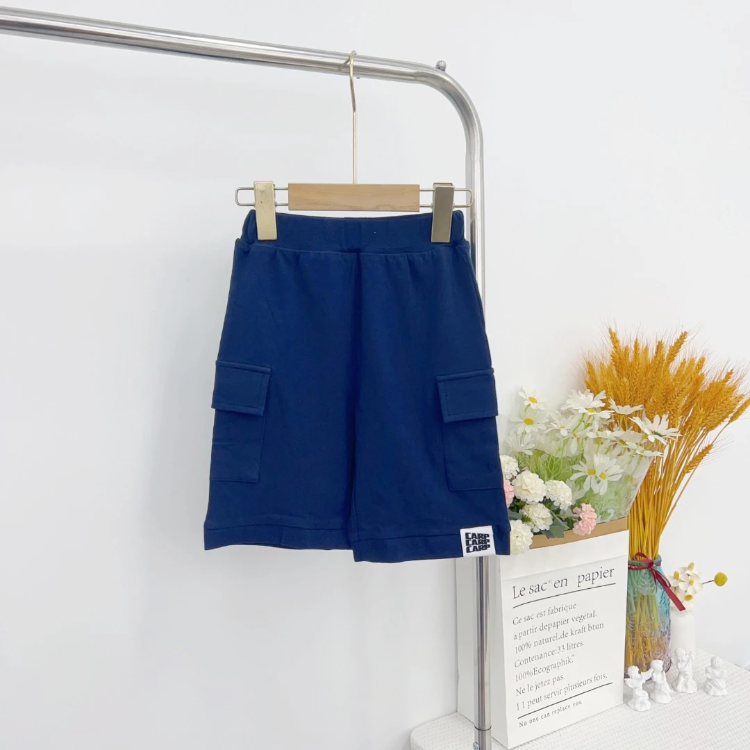 男童夏季软弹面料针织中裤301