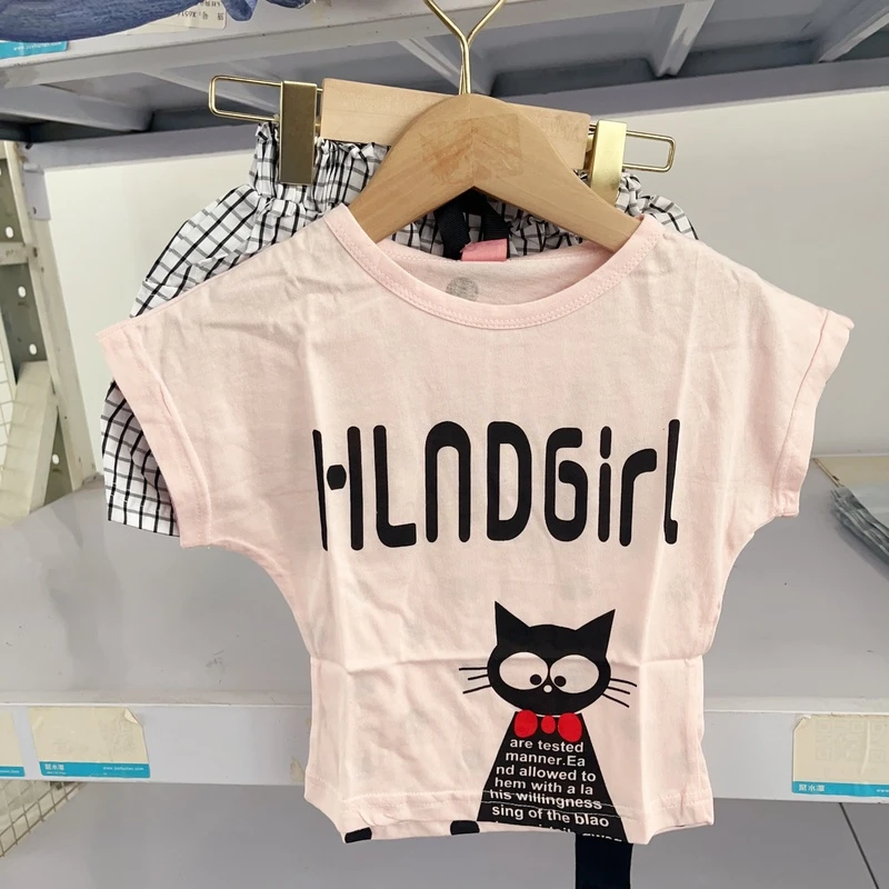 ADTZ - 009 女童短袖短裤套装家居服可外穿