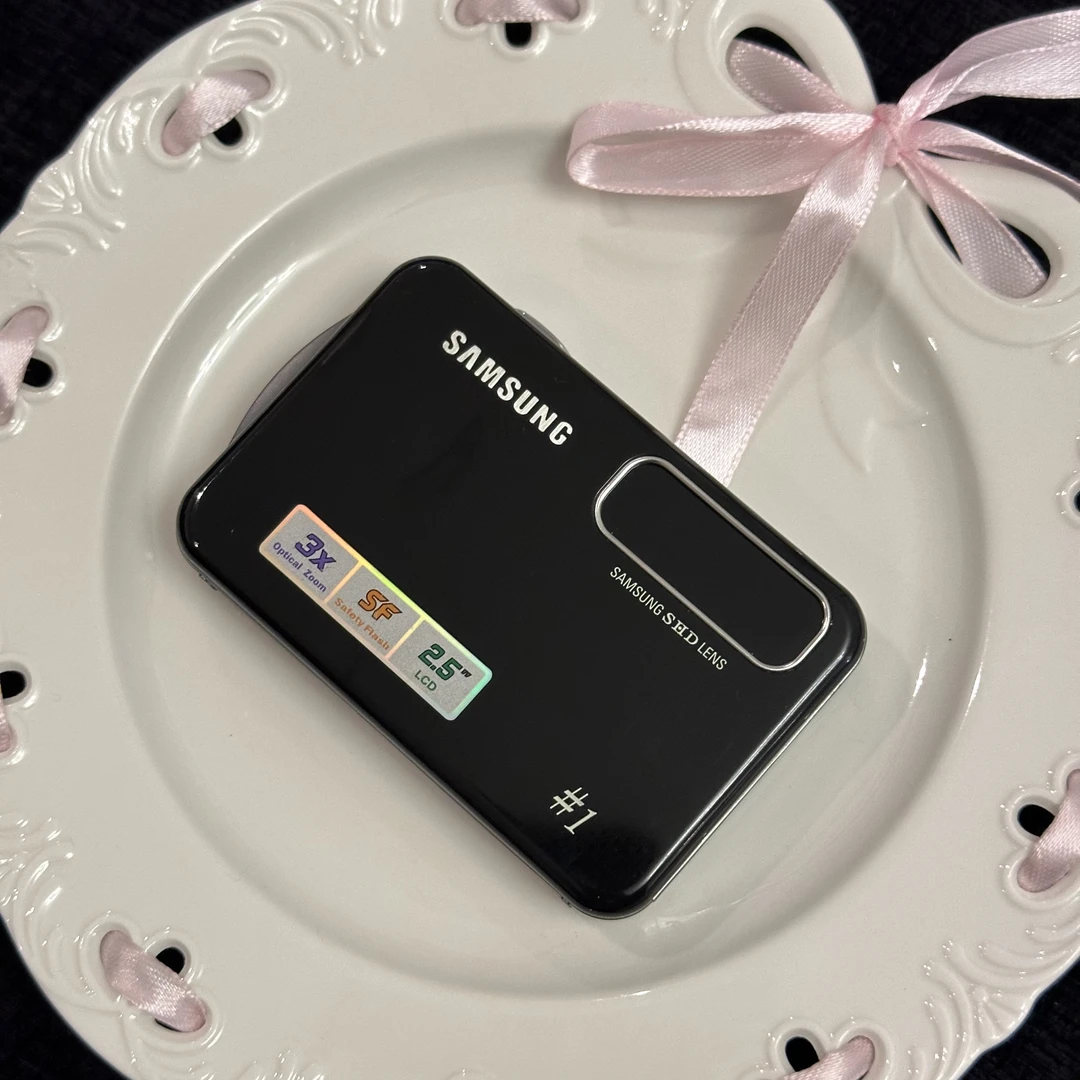 9新 Samsung/三星 i5中文500w像素3倍变焦氛围感复古ccd相机