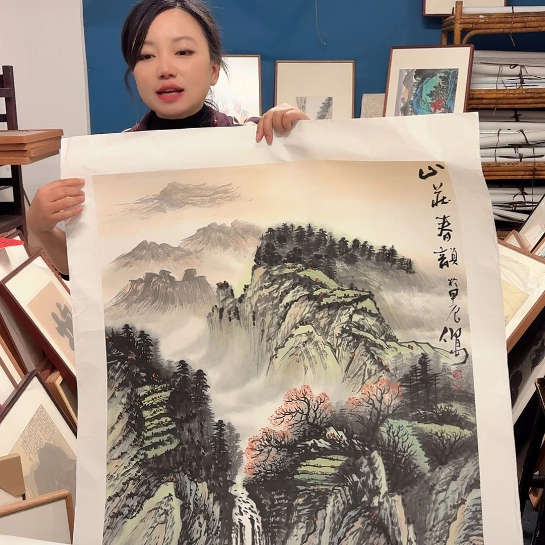 国画手绘作品欣赏