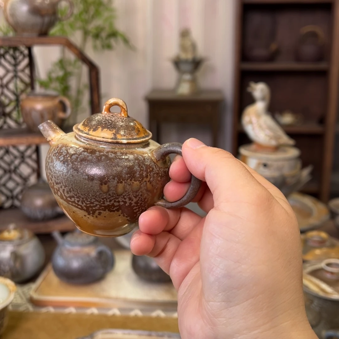 09中白壶福利柴烧