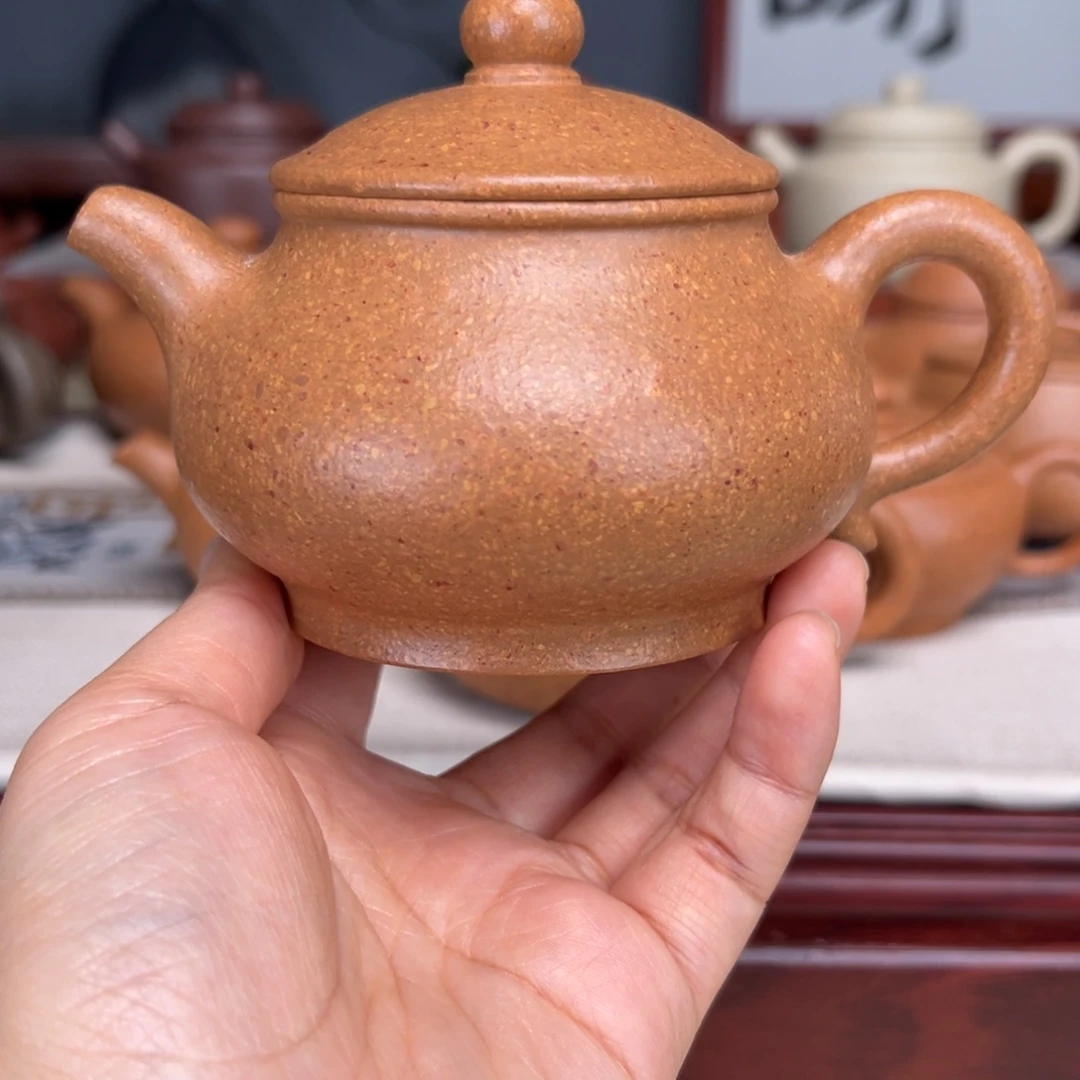 茶壶紫砂梨皮黄的230
