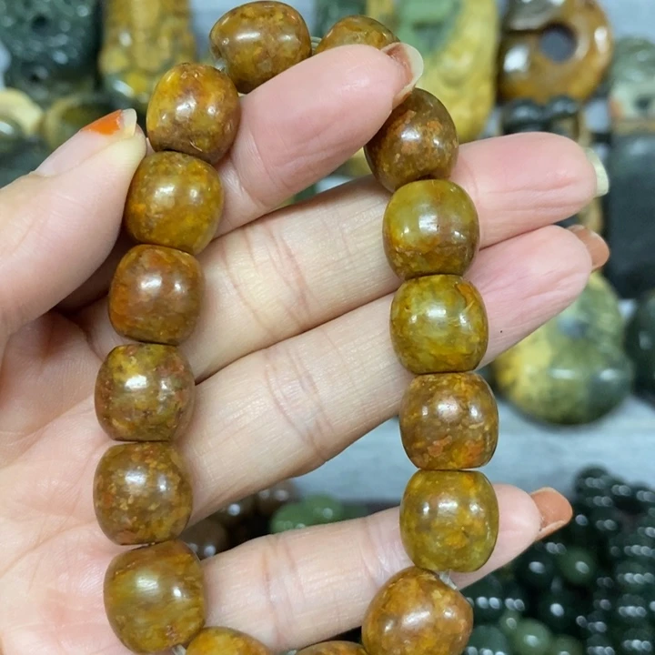 手链未镶嵌透闪石质玉