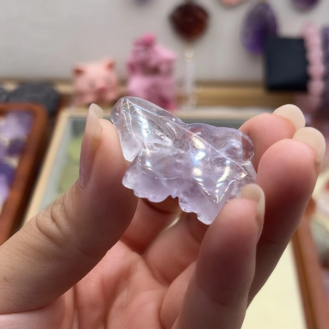 未镶嵌颈饰紫晶U***l蛇蝶61