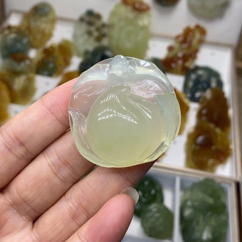 【闪购商品】未镶嵌蛇纹石玉颈饰