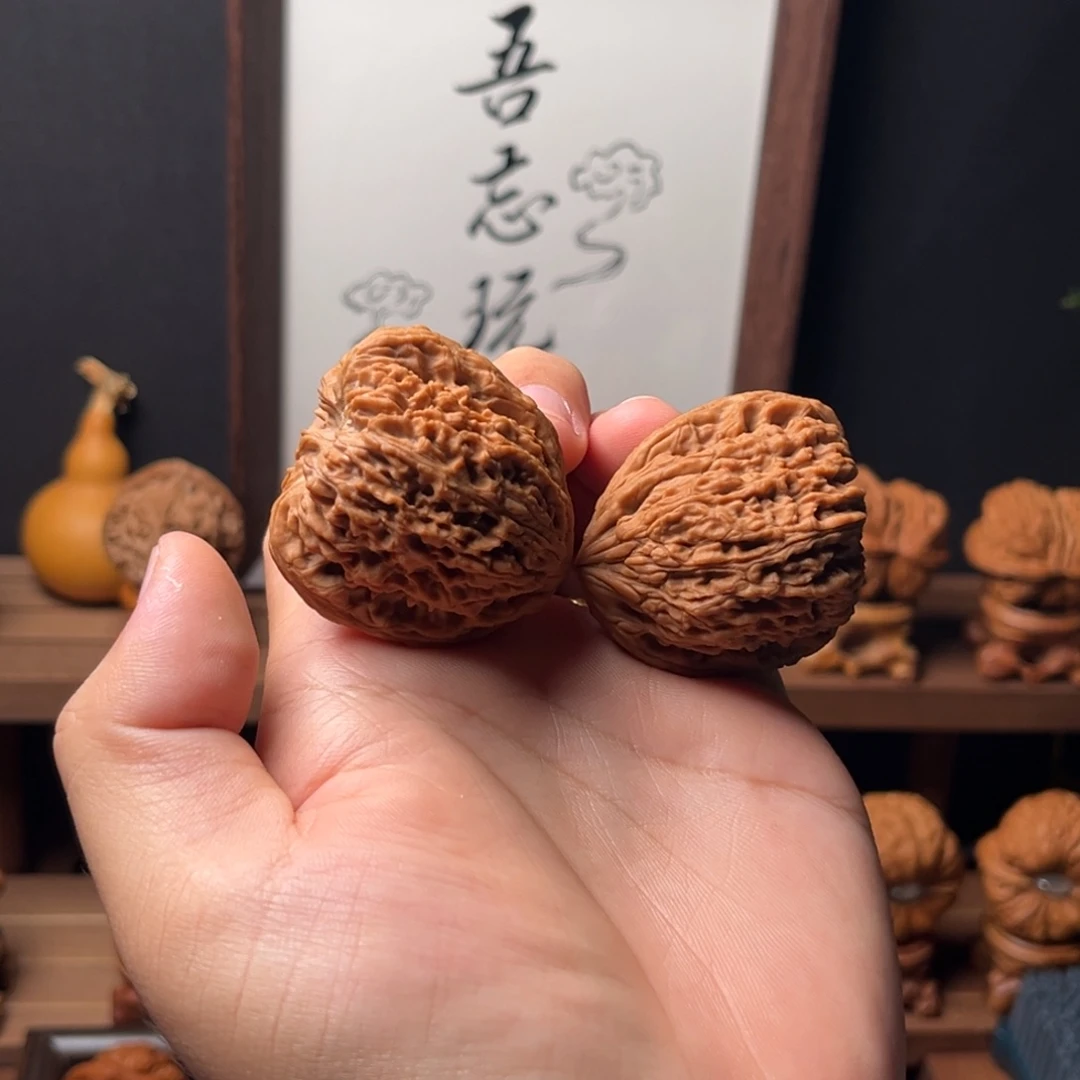 吊坠文玩核桃41mm全品南疆石