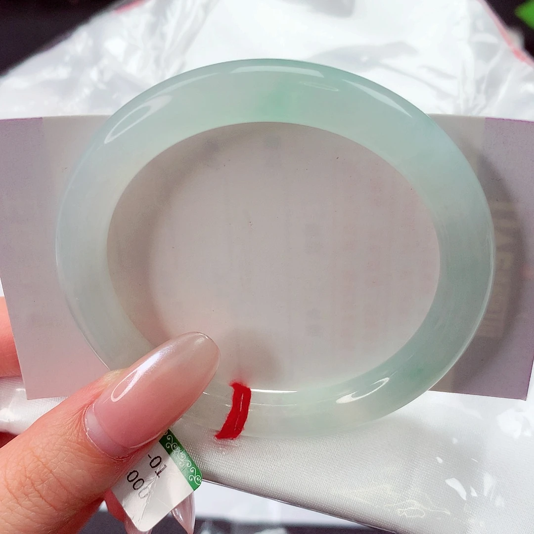 翡翠未镶嵌手镯缅甸天然a货翡翠手镯