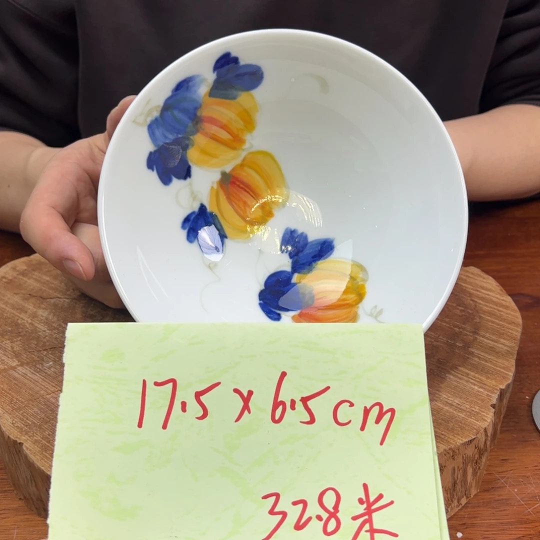 瓷片景德镇瓷器手工手绘制作