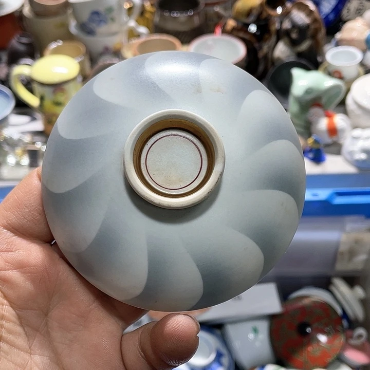 瓷片在一起的时候就是一