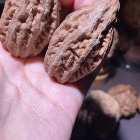 把件文玩核桃东北野生楸子小园 104